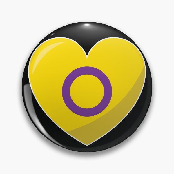 Artikelvorschau, Intersex Pride Heart Gift, Intersexuality Love, Intersex Love is Love LGBT+ entworfen und verkauft von ArtsyloShop.