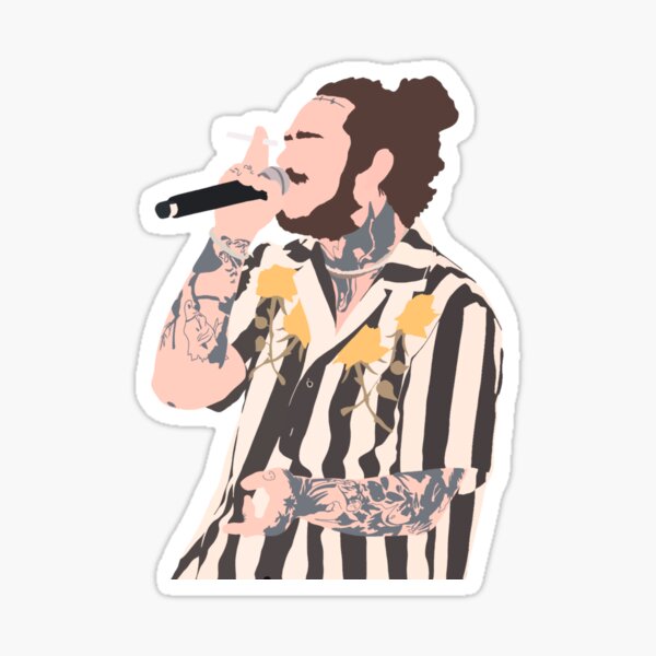 Post Malone Sticker