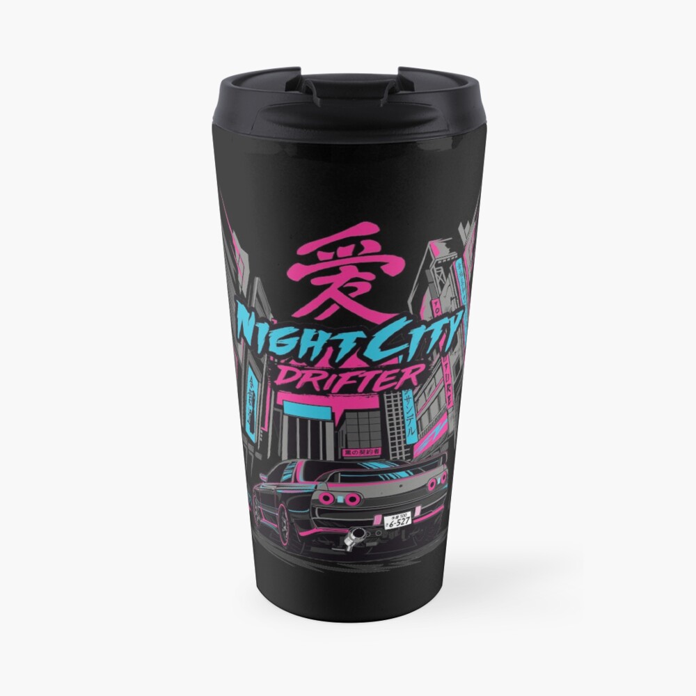 Drifter. Skyline R32 GTR Nissan Travel Mug