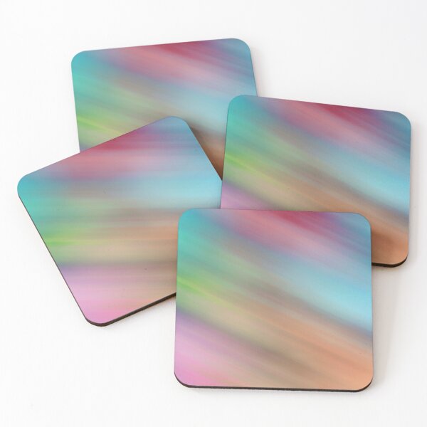 Item preview, Rainbow Pastel Abstract Pattern designed and sold by QueenBubbleshop.
