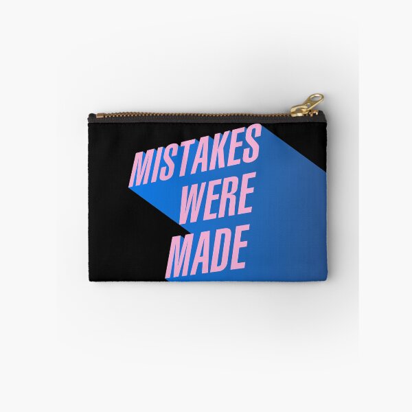 Item preview, Mistakes Were Made - Minimal - Pink & Blue Plain designed and sold by crazycollective.