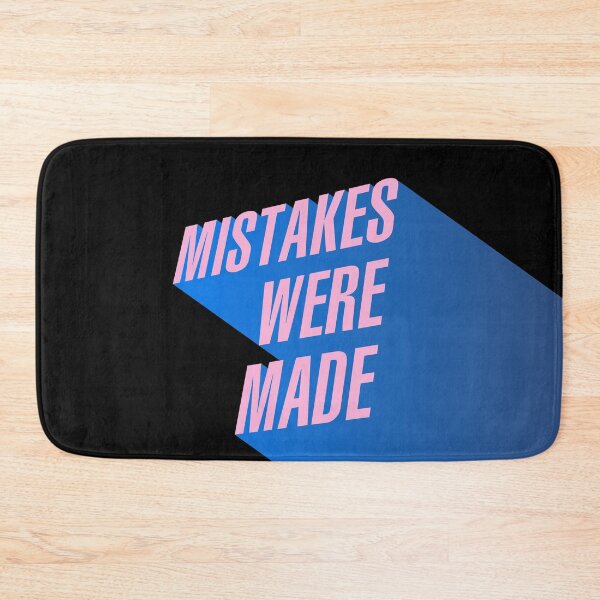 Item preview, Mistakes Were Made - Minimal - Pink & Blue Plain designed and sold by crazycollective.