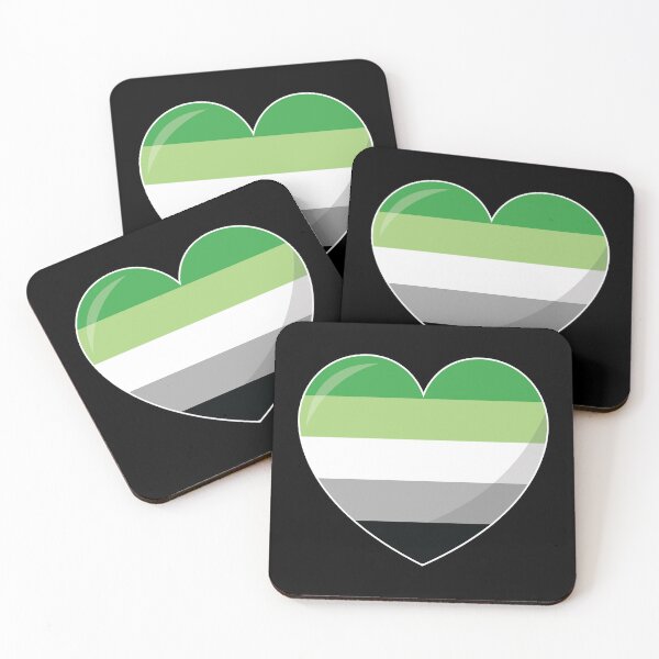 Item preview, Aromantic Pride Heart Gift, Aromantic Love, Aromantic Love is Love LGBT+ designed and sold by ArtsyloShop.