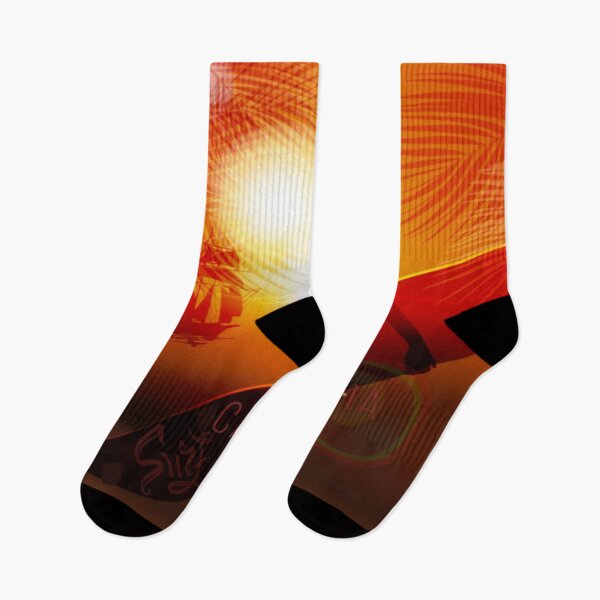 Artikelvorschau, Surfer-Mädchen auf Kalifornien-Sonnenuntergang-Meer-Hintergrund entworfen und verkauft von WearWolfDesigns.