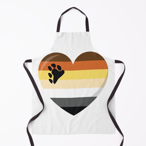 Item preview, Bear Brotherhood Pride Heart Gift, Bear Flag Love, Bear Brotherhood Love is Love LGBT+ designed and sold by ArtsyloShop.