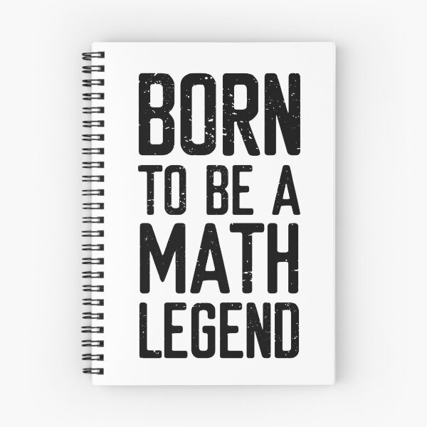 Item preview, Born To Be A Math Legend designed and sold by FriendsList.