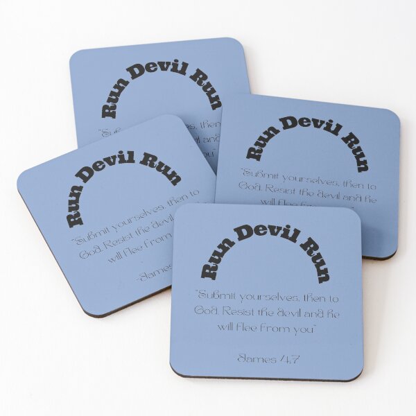 Item preview, Run Devil Run - James 4:7 designed and sold by 24SevenDesigns.