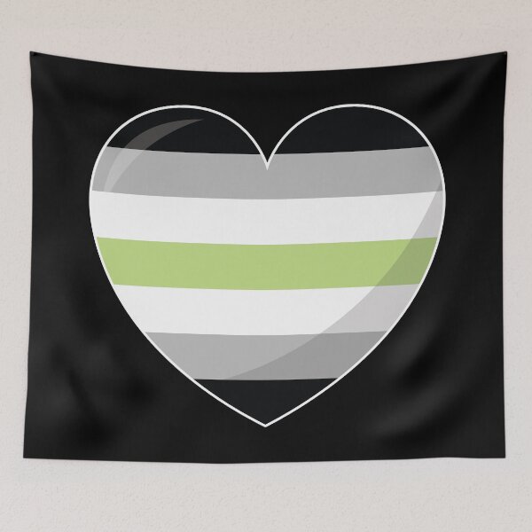 Item preview, Agender Pride Heart Gift, Agender Love, Agender Love is Love LGBT+ designed and sold by ArtsyloShop.