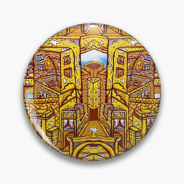 Item preview, Happy Cosmic City designed and sold by KingrootArt.