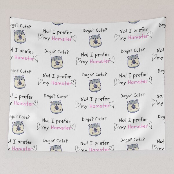 Item preview, Dogs? Cats? No! I prefer my Hamster T-Shirt Pet lovers Men gift Women gift designed and sold by InnovantDesigns.