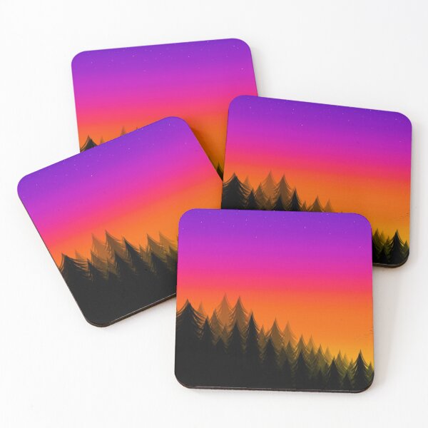 Item preview, Forest Landscape (Twilight) designed and sold by Moni-Makes-Art.