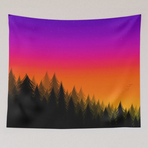 Item preview, Forest Landscape (Twilight) designed and sold by Moni-Makes-Art.