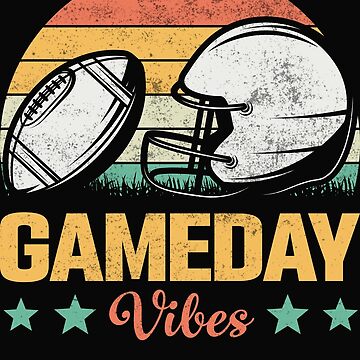 Game Day Vibes - American Football Sunday Football Premium T-Shirt