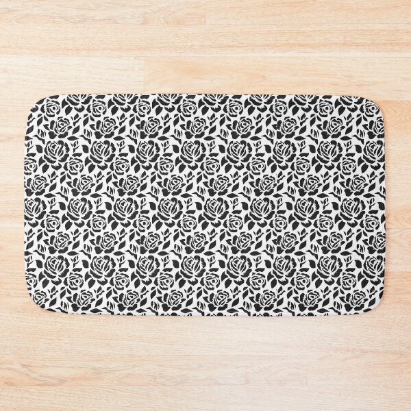 Item preview, Black Rose Pattern, Black Rose Seamless Pattern, Black Rose Pattern Design   designed and sold by graphic-genie.