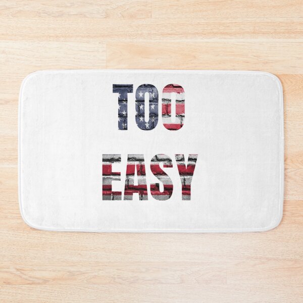 Item preview, Patriotic Too Easy American Flag Military USA designed and sold by classicmusings.