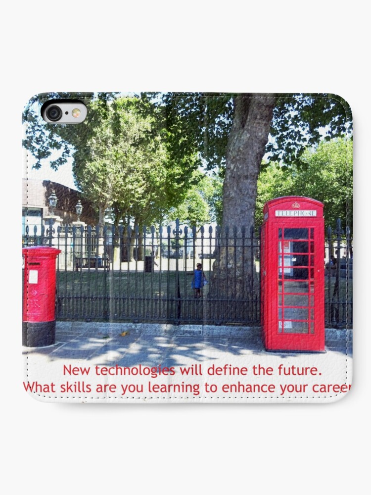 Alternate view of What skills are you learning to enhance your career iPhone Wallet