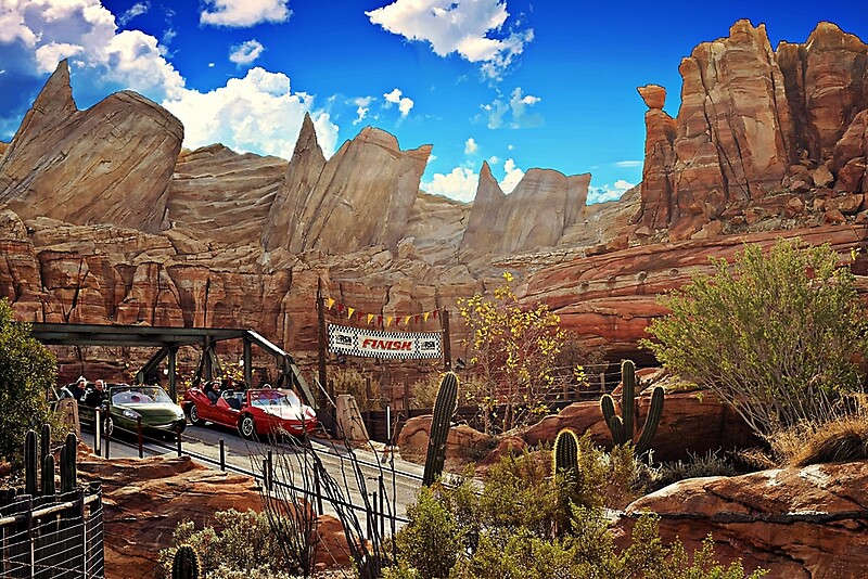 Radiator Springs: Posters | Redbubble