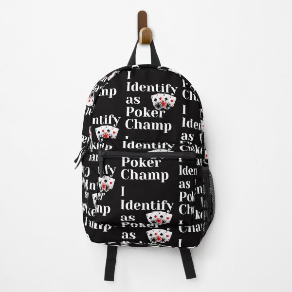 Item preview, I Identify As A Poker Champ designed and sold by SloganExpress.