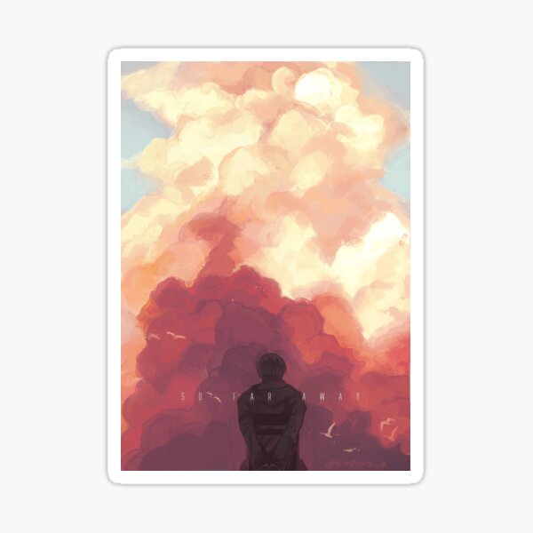 So Far Away Sticker