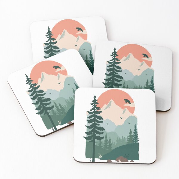 Item preview, Trees and Mountain Scenery designed and sold by artsymarket.