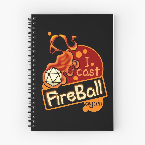 Item preview, i cast fireball designed and sold by sandpiperstudio.