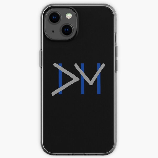 schwarzweißrotdesign-rockband depeche mode logo iPhone Flexible Hülle