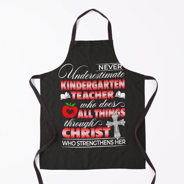 Item preview, Never underestimate a Kindergarten Teacher designed and sold by SpecialGift79.