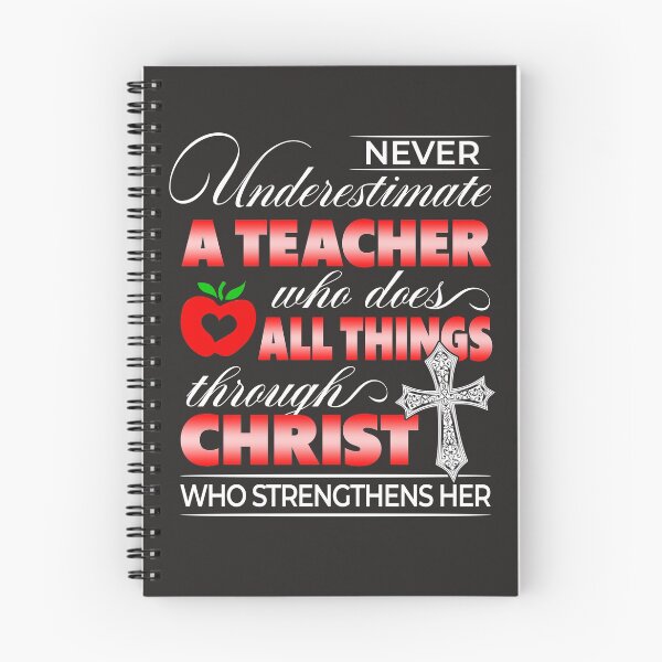 Item preview, Never underestimate a teacher designed and sold by SpecialGift79.