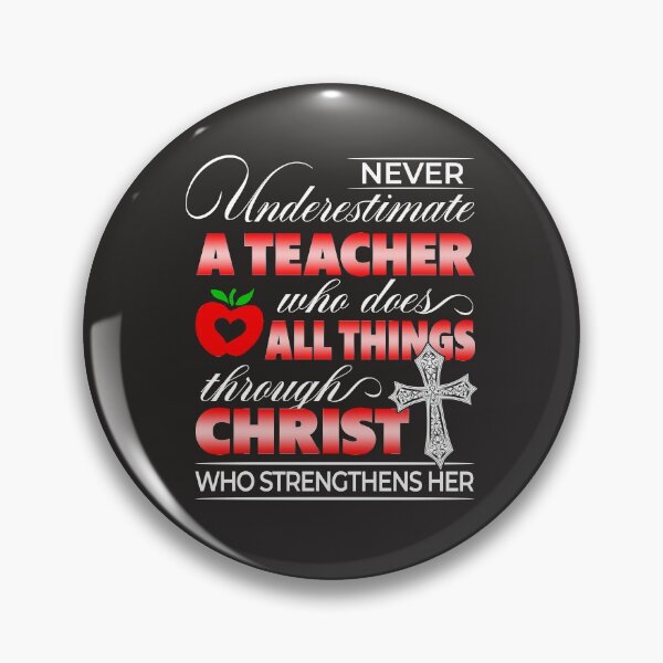 Item preview, Never underestimate a teacher designed and sold by SpecialGift79.