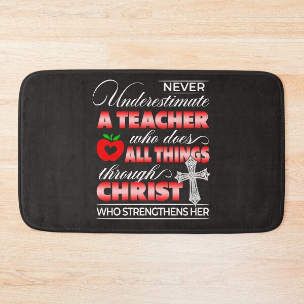 Item preview, Never underestimate a teacher designed and sold by SpecialGift79.