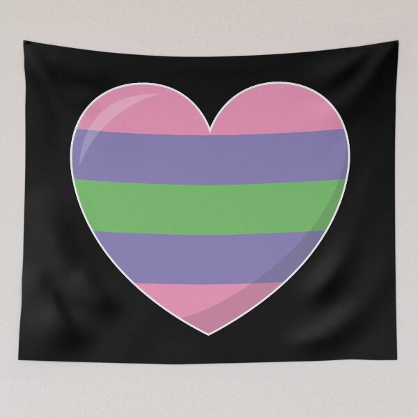 Item preview, Trigender Pride Heart Gift, Trigender Love, Trigender Love is Love LGBT+ designed and sold by ArtsyloShop.