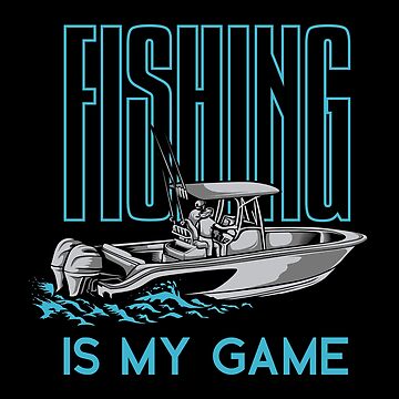 Fishing Is My Game Stickers for Sale