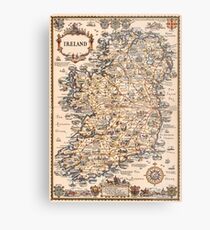 1927 vintage Ireland map Metal Print