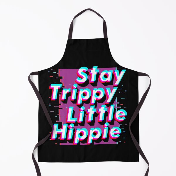 Item preview, Hippie Style -Stay Trippy Little Hippie - Cute Retro Aesthetic - Universal Vibe - Purple designed and sold by crazycollective.