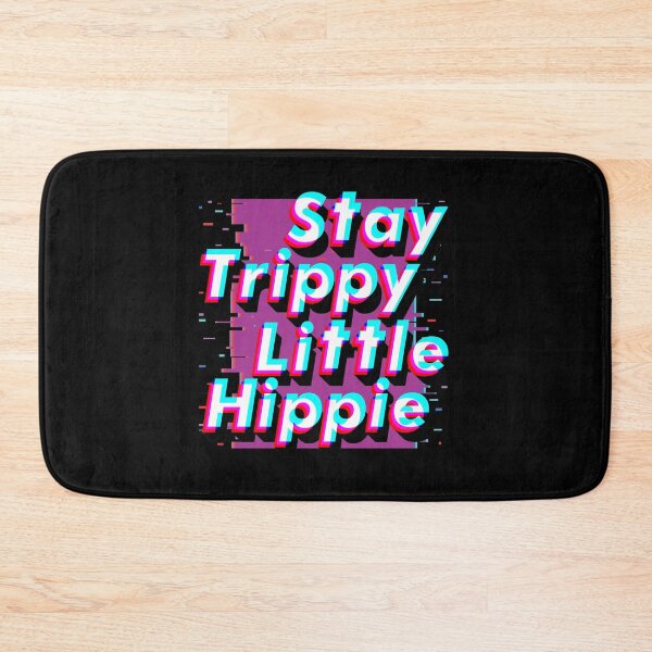 Item preview, Hippie Style -Stay Trippy Little Hippie - Cute Retro Aesthetic - Universal Vibe - Purple designed and sold by crazycollective.
