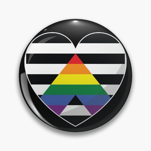 Item preview, Straight Ally Pride Heart Gift, Straight Ally Love, Straight Ally Love is Love LGBT+ designed and sold by ArtsyloShop.