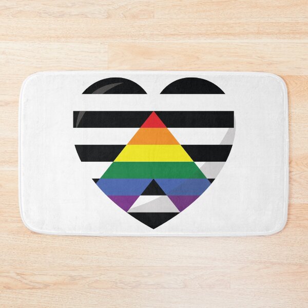 Item preview, Straight Ally Pride Heart Gift, Straight Ally Love, Straight Ally Love is Love LGBT+ designed and sold by ArtsyloShop.
