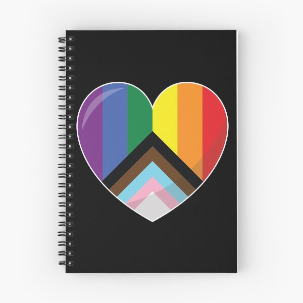 Item preview, The Progress Pride Heart Gift, The Progress Love, The Progress Love is Love LGBT+ designed and sold by ArtsyloShop.
