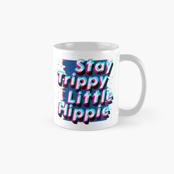 Item preview, Hippie Style - Stay Trippy Little Hippie - Cute Retro Aesthetic - Universal Vibe - Great Gift Idea designed and sold by crazycollective.