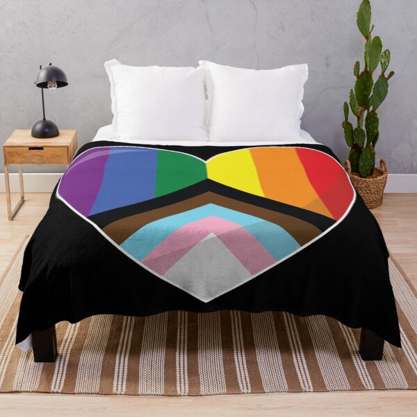 Item preview, The Progress Pride Heart Gift, The Progress Love, The Progress Love is Love LGBT+ designed and sold by ArtsyloShop.