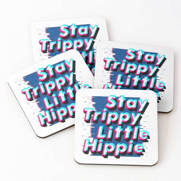 Item preview, Hippie Style - Stay Trippy Little Hippie - Cute Retro Aesthetic - Universal Vibe - Great Gift Idea designed and sold by crazycollective.