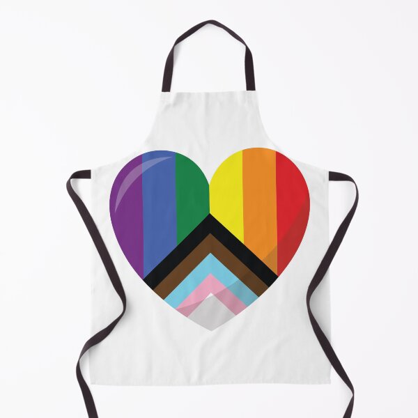 Item preview, The Progress Pride Heart Gift, The Progress Love, The Progress Love is Love LGBT+ designed and sold by ArtsyloShop.