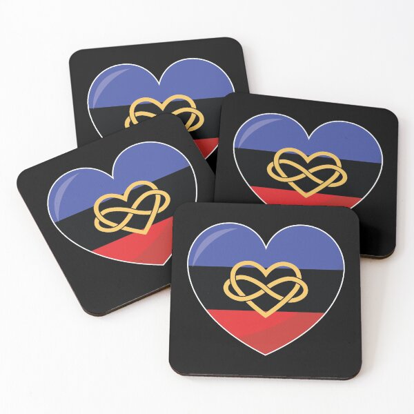 Item preview, Polyamorous Pride Heart Gift, Polyamorous Love, Polyamorous Love is Love LGBT+ designed and sold by ArtsyloShop.