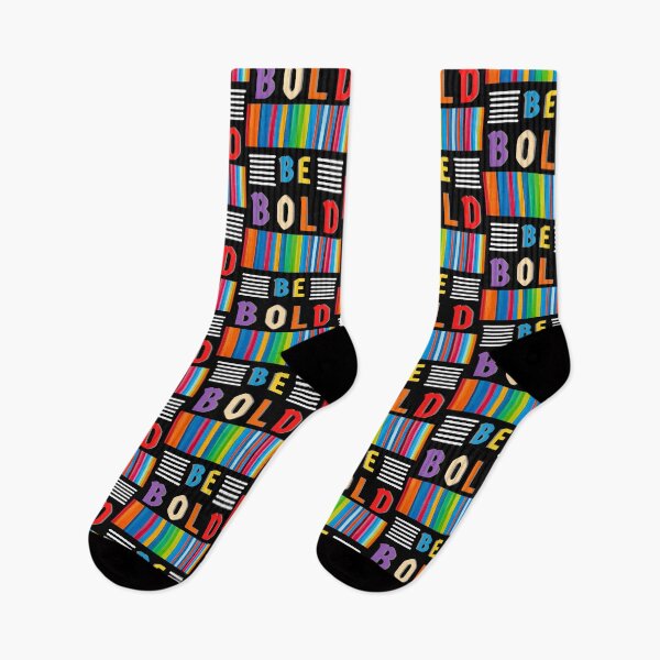 Item preview, Colorful motivational quote be bold   designed and sold by lamond-creation.