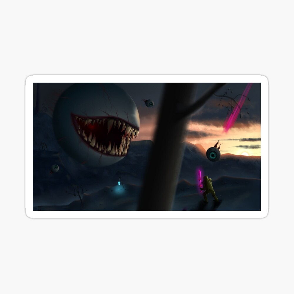 Terraria Game - Eye Boss Photographic Print for Sale by Gnextdoor22