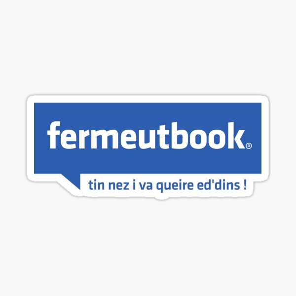 Fermeutbook (II) Sticker