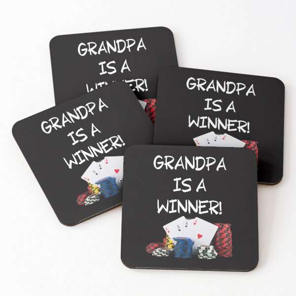 Item preview, Poker Grandpa is a Winner designed and sold by SloganExpress.