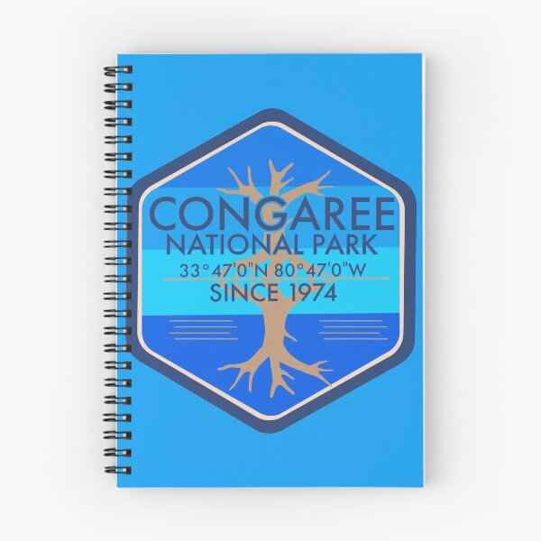 Item preview, Congaree National Park Hexagon Badge designed and sold by bfwilson.