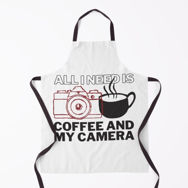 Item preview, All I Need is Coffee and My Camera designed and sold by mareabello.