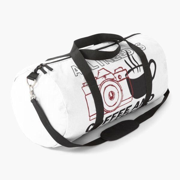Item preview, All I Need is Coffee and My Camera designed and sold by mareabello.